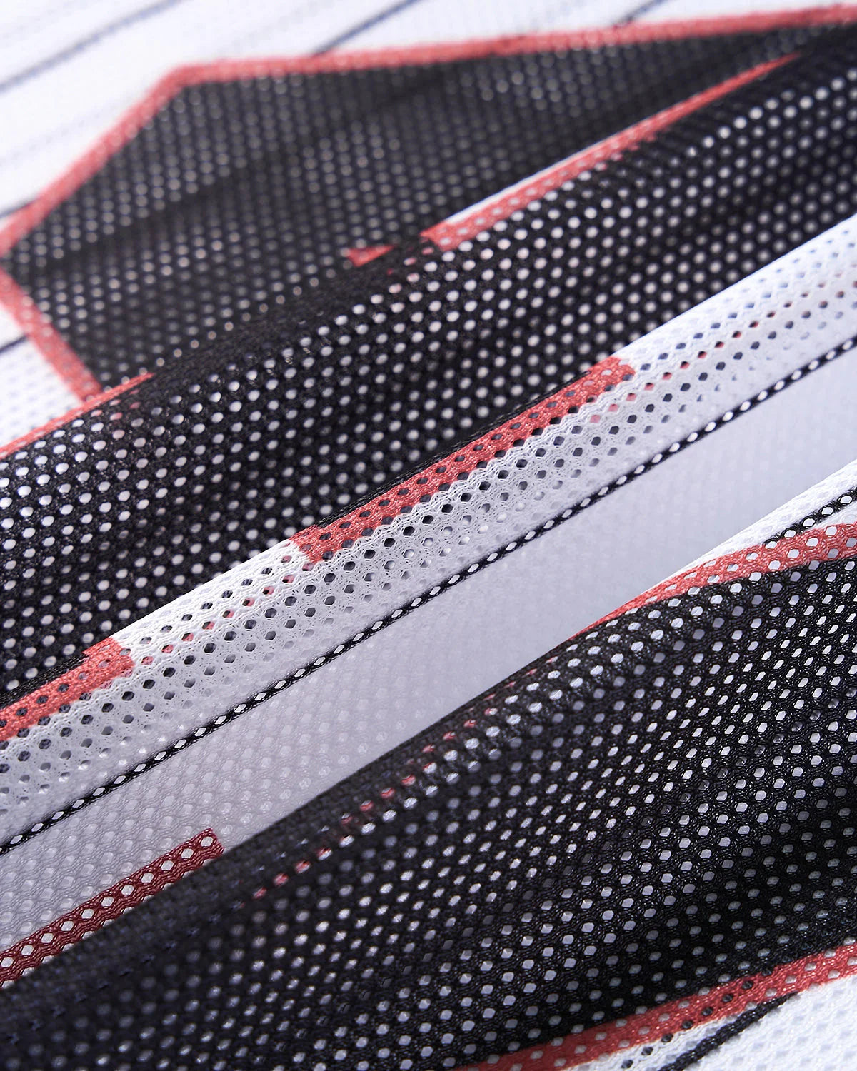 Pinstripe Number Mesh Jersey | LCDEGO Streetwear