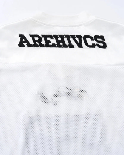Mesh Patchwork Number Jersey | LCDEGO Streetwear