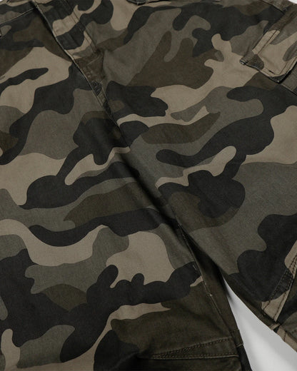 Multi-pockets Camo Barrel Cargo Pants | LCDEGO Streetwear
