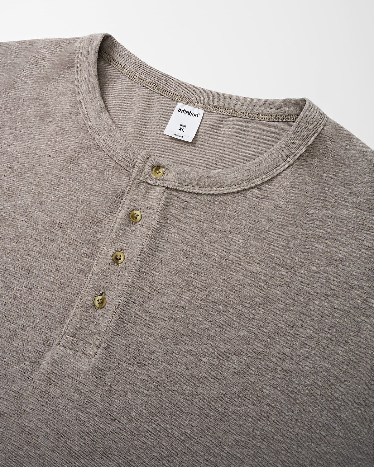 Blank Henley Neck Casual T-Shirt | LCDEGO Streetwear