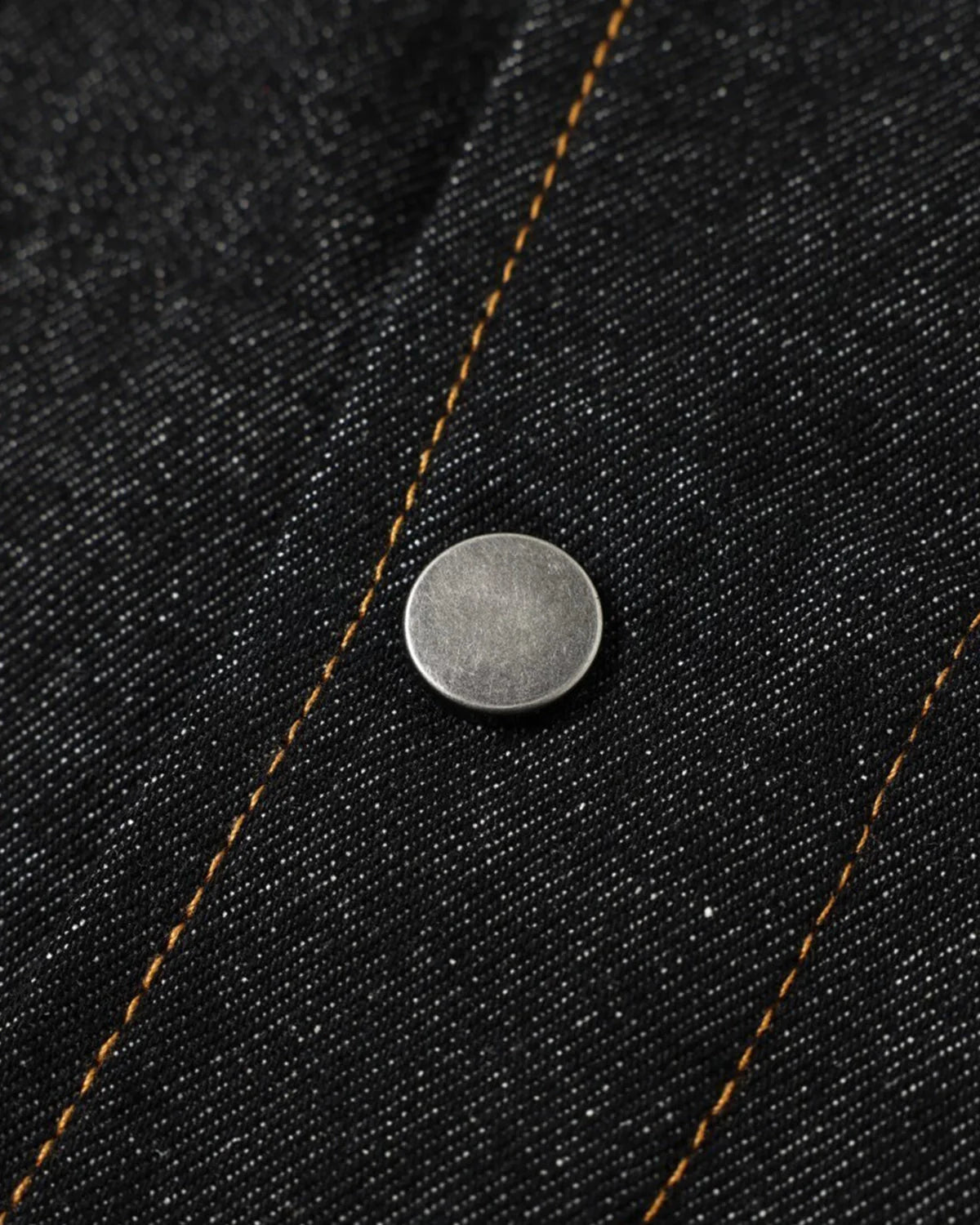 Metal Toggle Raw Denim Jacket | LCDEGO Streetwear