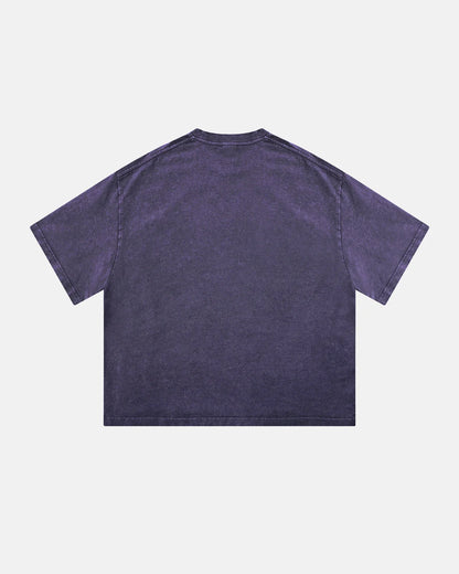 Acid Wash Boxy Fit Tshirts | LCDEGO Streetwear