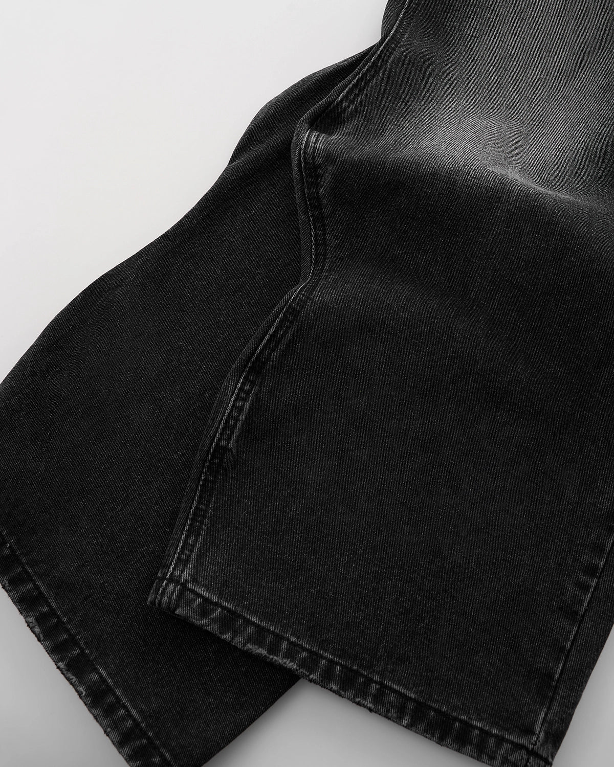 Flame Graphic Rhinestone Barrel Jeans | LCDEGO Streetewear