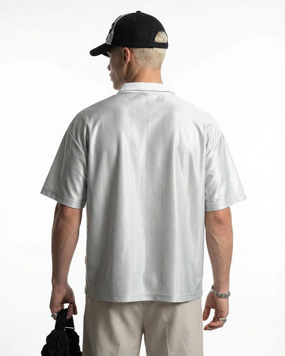 Vintage Striped Polo Jersey | LCDEGO Streetwear