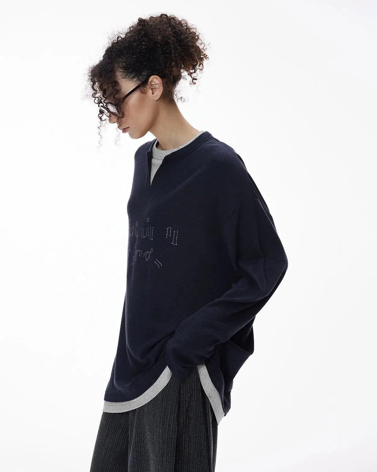 Double Layer Long Sleeve Tees | LCDEGO Streetwear