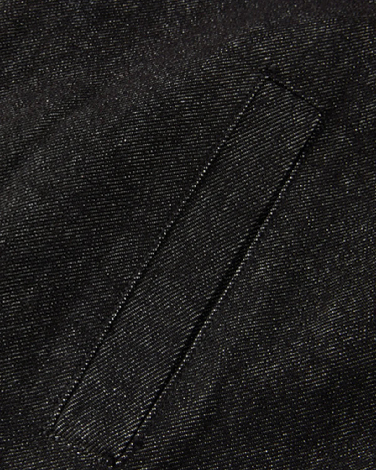 Cropped Asymmetric Button Denim Jacket | LCDEGO Streetwear