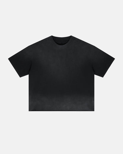 Snow Washed Heavyweight Boxy T-Shirt | LCDEGO Streetwear
