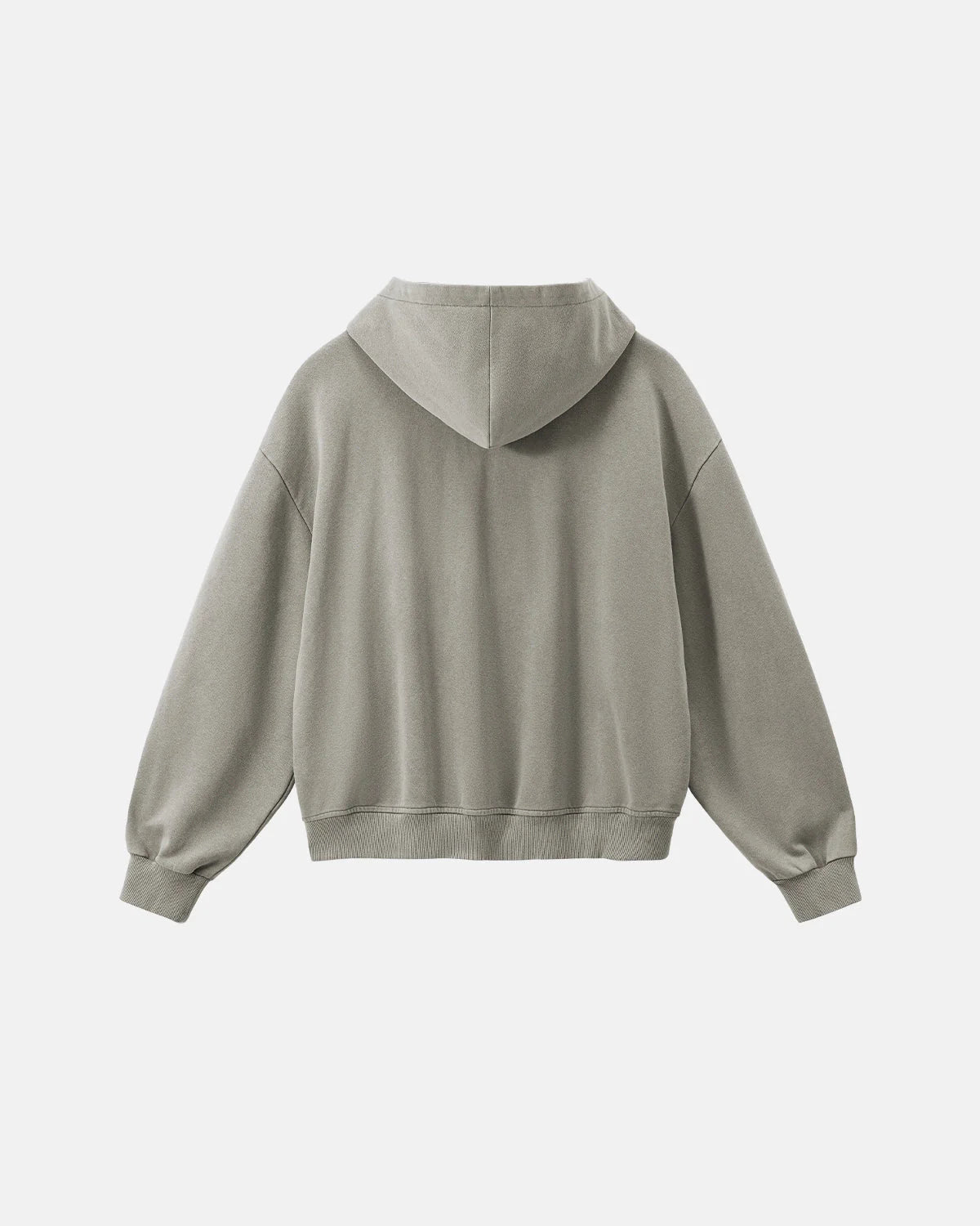 Acid Wash French Terry Zip Up Hoodies | LCDEGO Streetwear