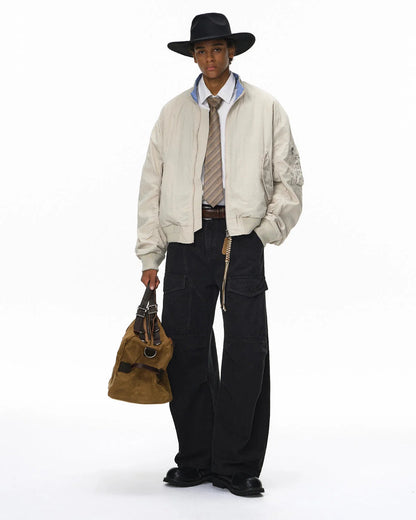 Multi Pockets Garment Washed Cargo Pants | LCDEGO Streetwear