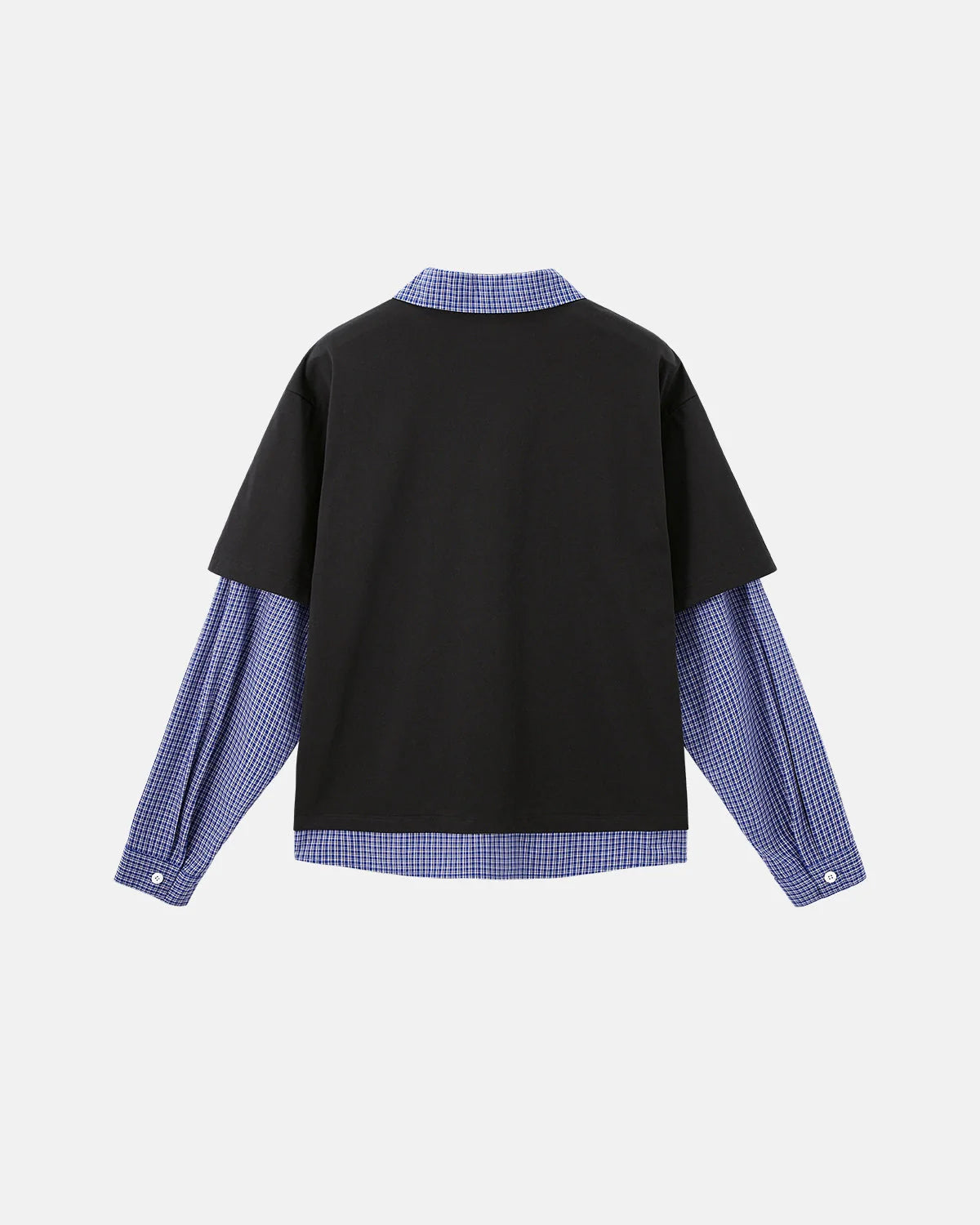 Plaid Patchwork Preppy Tees | LCDEGO Streetwear