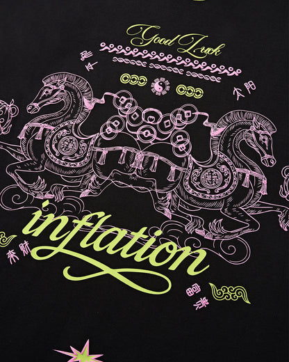 "Money on the Way" Cotton T-shirt | LCDEGO Streetwear