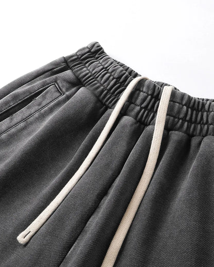 Ripped Acid Wash Sweatpant | LCDEGO Streetwear