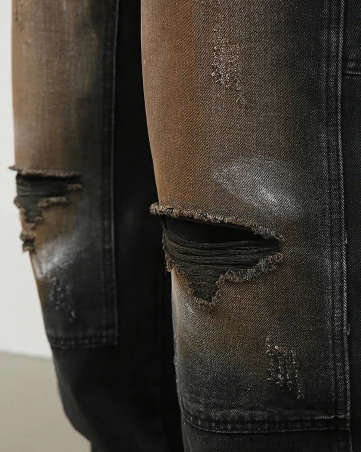 Vintage Ripped Baggy Jeans | LCDEGO Streetwear