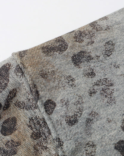 Leopard Print Boxy Zip Up Hoodie | LCDEGO Streetwear