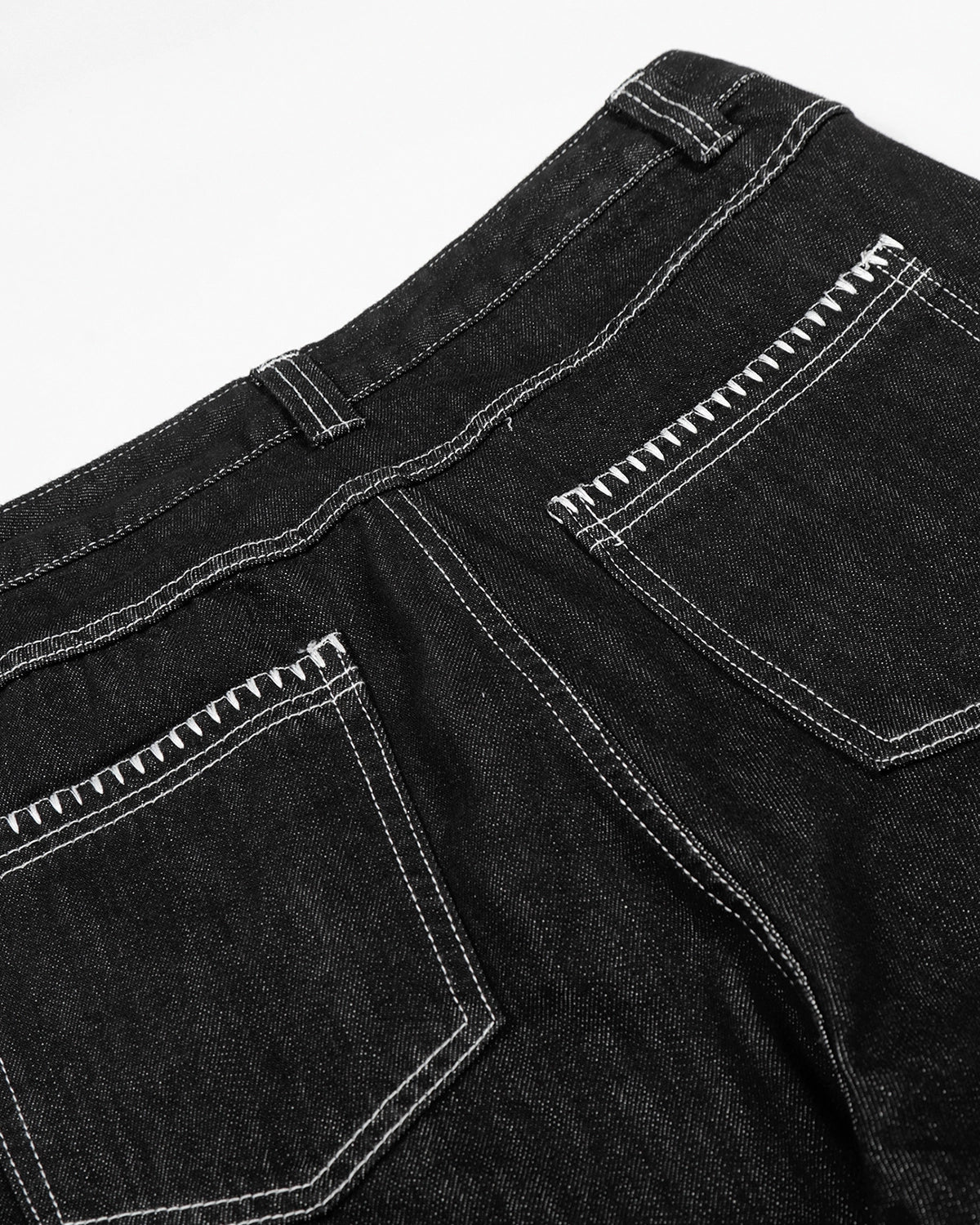 Button Fly Baggy Denim Jorts | LCDEGO streetwear