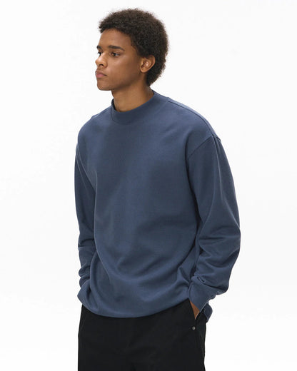 Soft Touch Mock Neck Sweatshirts | LCDEGO Streetwear
