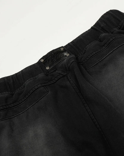 Acid Washed Distressed Baggy Sweatpants | LCDEGO Streetwear