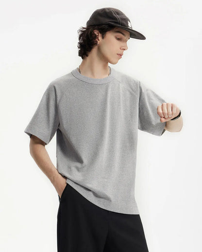 Linen Cotton Raglan Tees | LCDEGO Streetwear