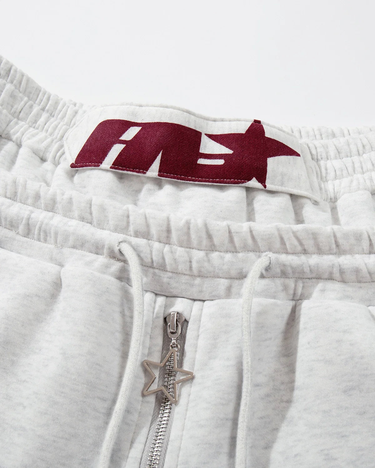layered waistband two piece design sweatpants