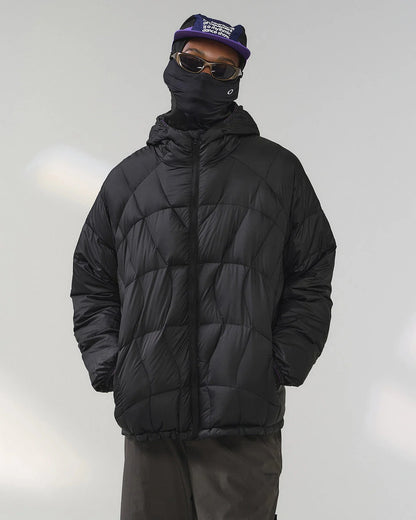 Ultra-Light Hooded Down Jacket | LCDEGO Streetwear