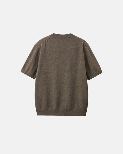 Knitwear Short-sleeved Crewneck Sweater | LCDEGO Streetwear