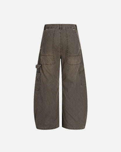 Retro Distressed Cargo Baggy Pants | LCDEGO Streetwear