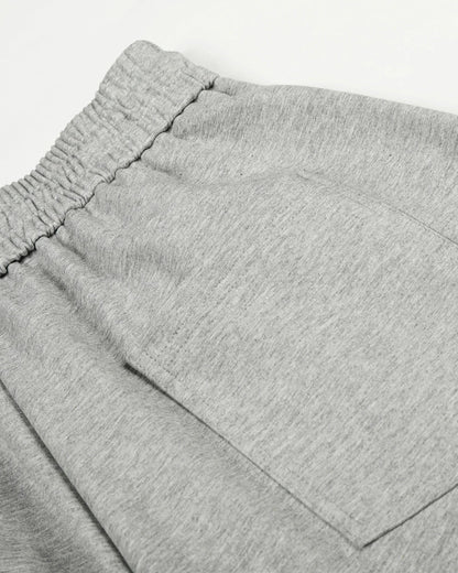 Grey Cargo Baggy Sweatpants | LCDEGO Streetwear