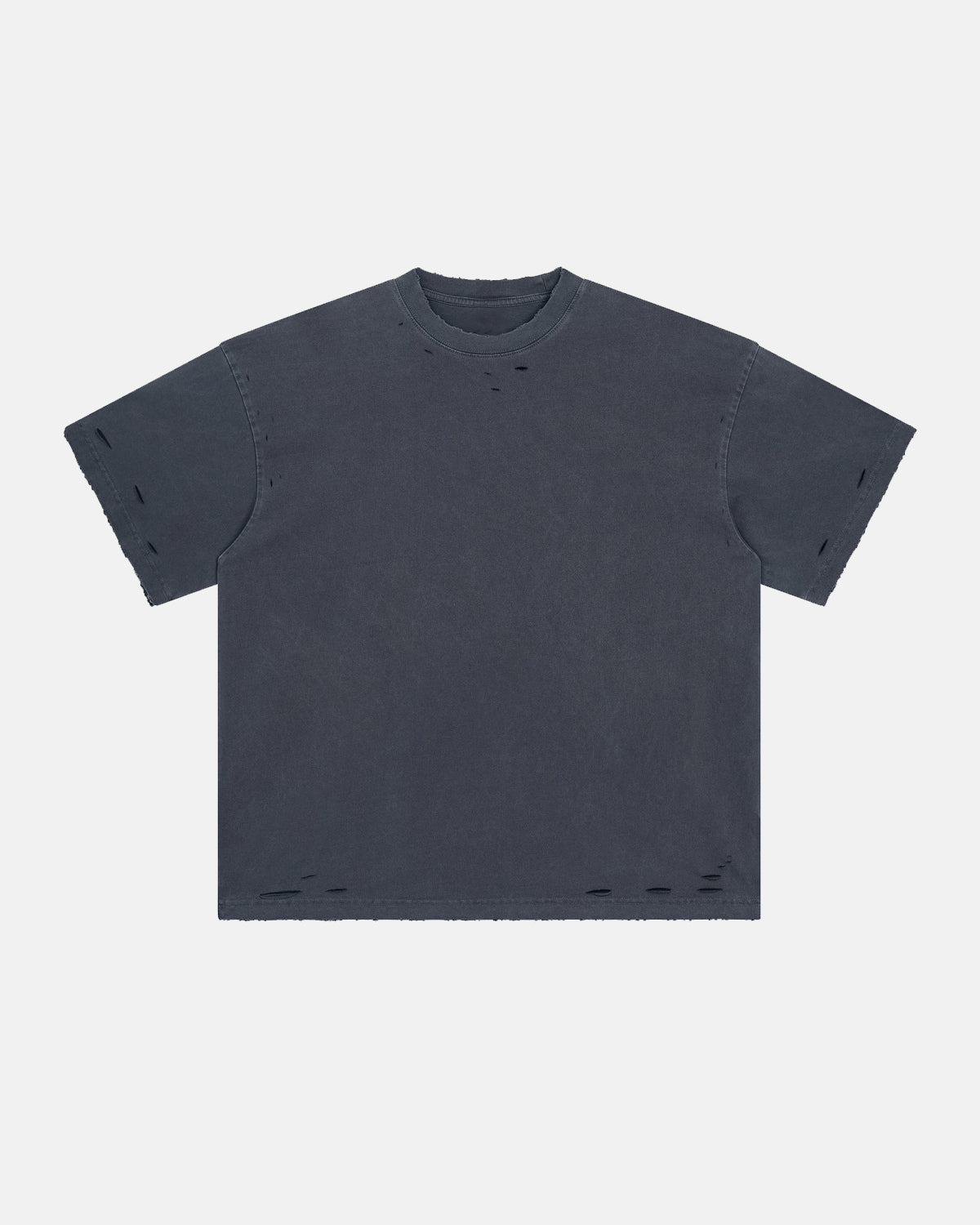 distressed ripped basic t shirt multiple colors