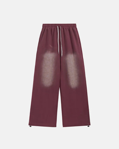 Monkey Washed Straight-leg Sweatpant | LCDEGO Streetwear
