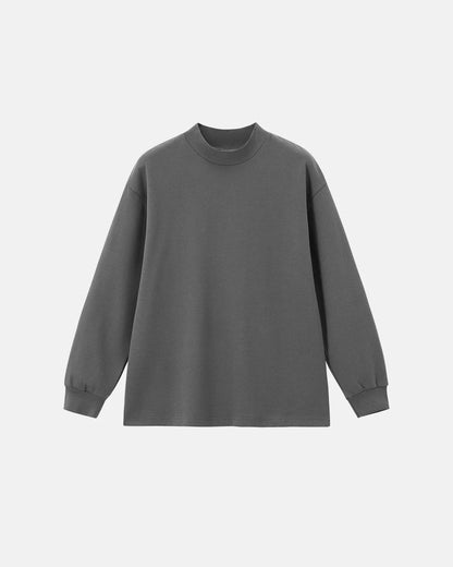Soft Touch Mock Neck Sweatshirts | LCDEGO Streetwear