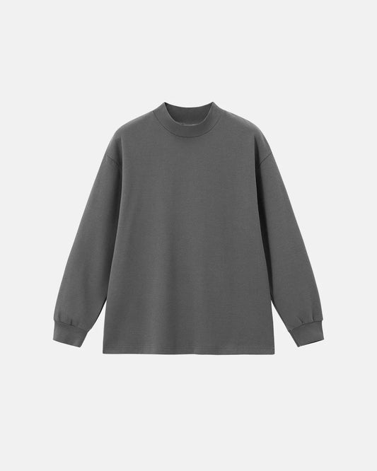 Soft Touch Mock Neck Sweatshirts | LCDEGO Streetwear