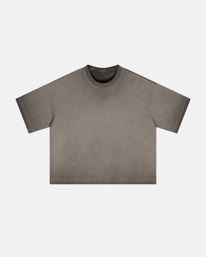 Monkey Washed Dyed Fade Boxy T-Shirt | LCDEGO Streetwear