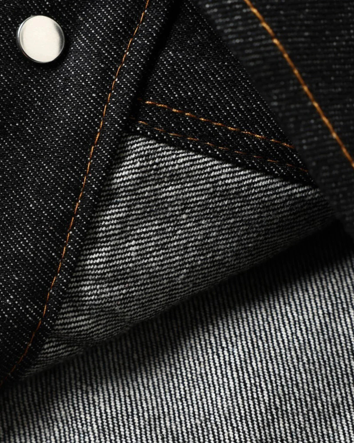 Metal Toggle Raw Denim Jacket | LCDEGO Streetwear
