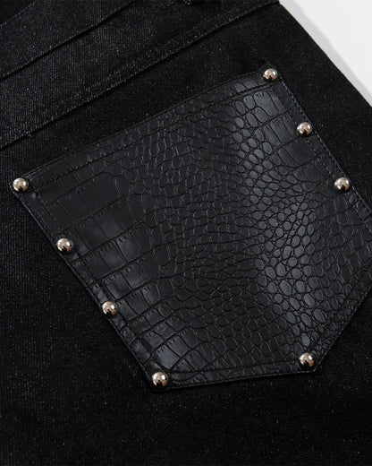 Double Wasit Raw Super Baggy Jeans | LCDEGO Streetwear