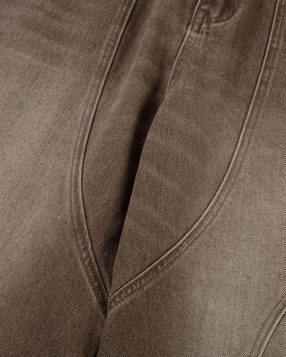 Brown Acid Wash Barrel Jeans | LCDEGO Streetwear