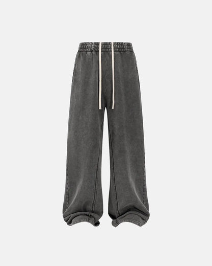 Straight Leg Acid Wash Sweatpant | LCDEGO Streetwear