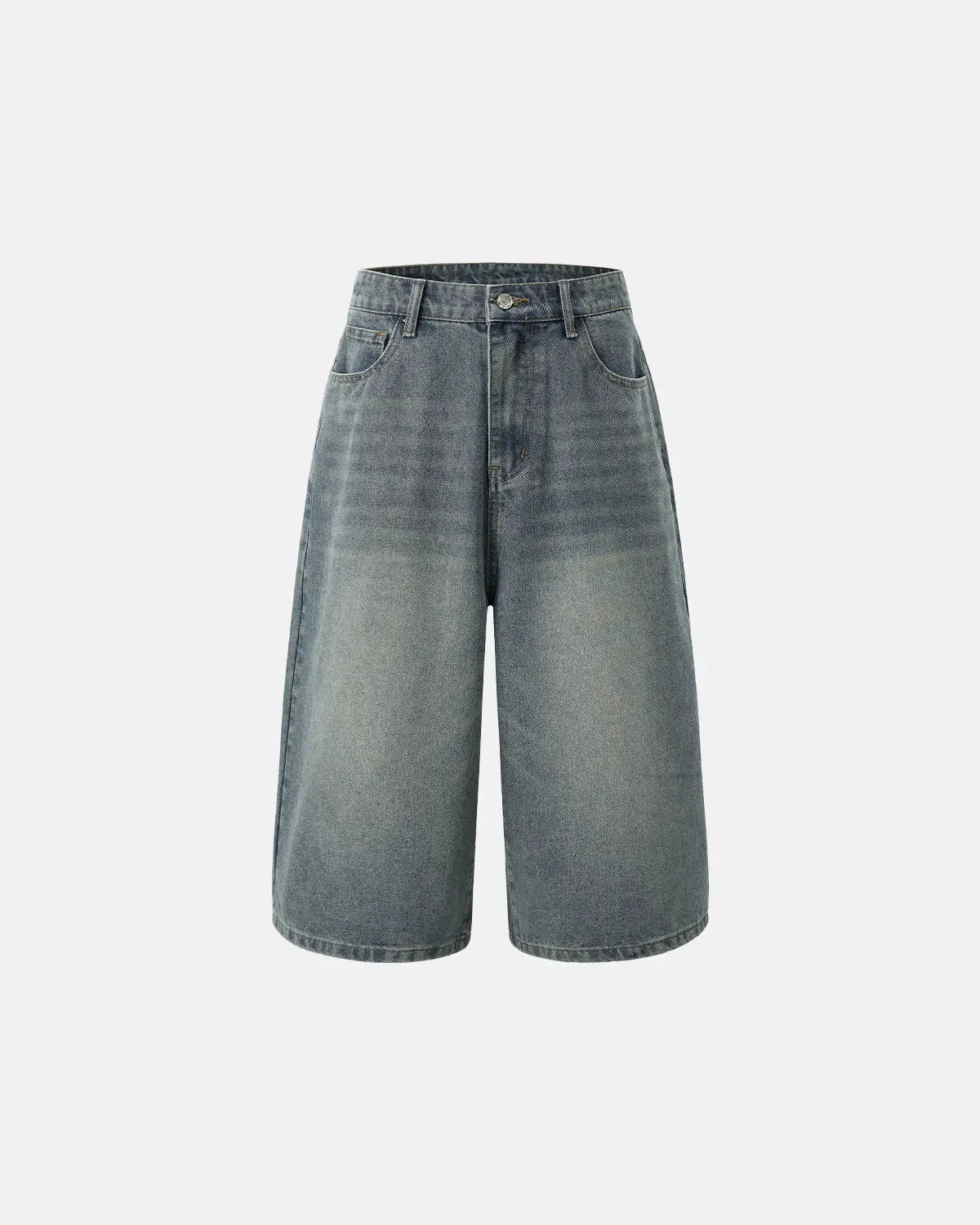 Washed Baggy Longline Jorts | LCDEGO Streetwear