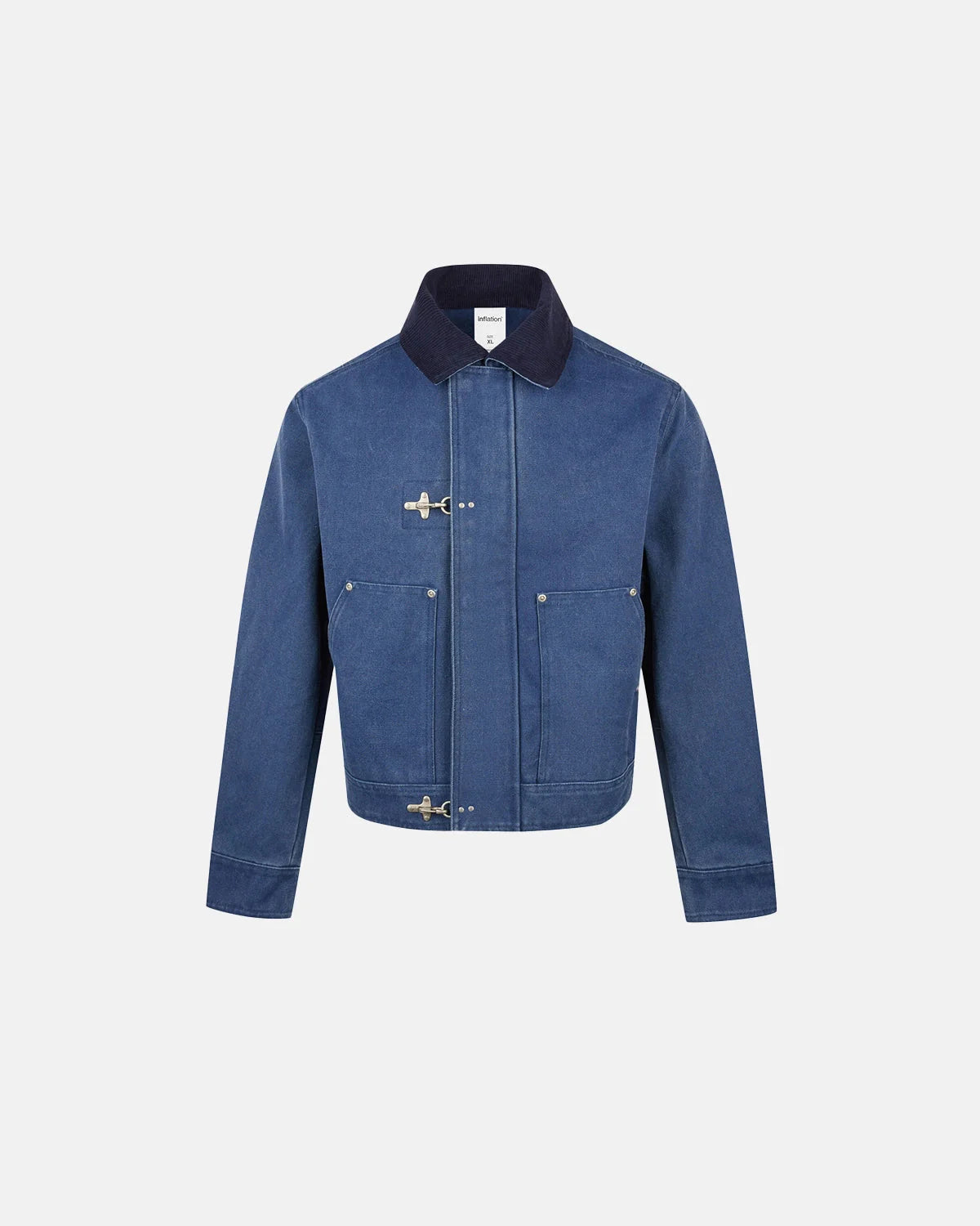 Patchwork Fireman Clasp Jacket | LCDEGO Streetwear