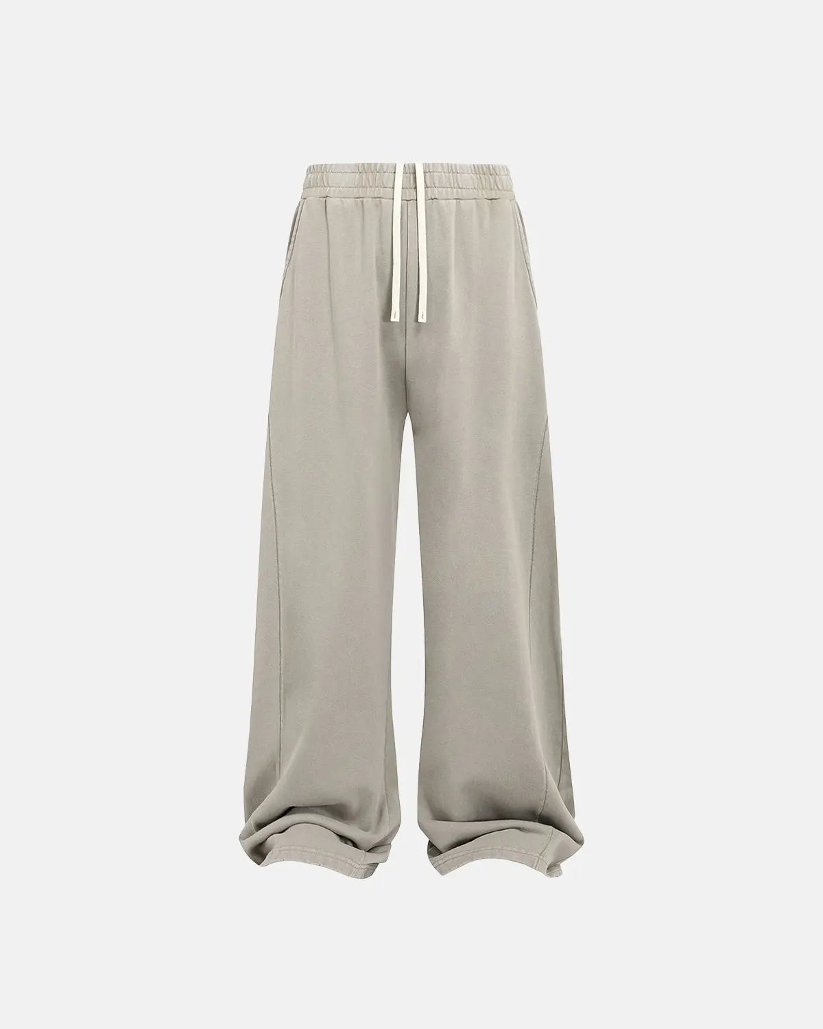 Acid Wash Stitching Straight Leg Sweatpant | LCDEGO Streetwear