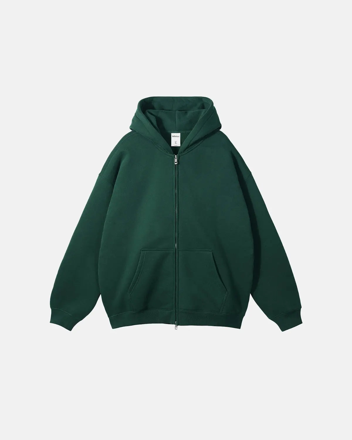 Fleece Double Zip Up Hoodies | LCDEGO Streetwear