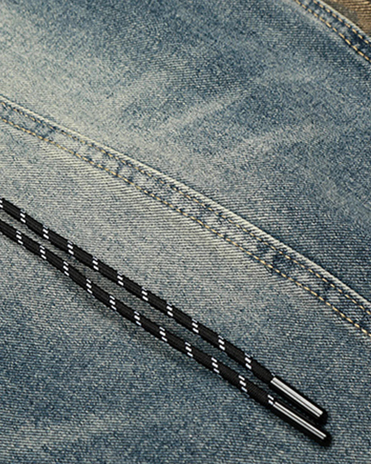 Leopard Patchwork Wide Leg Denim Jeans | LCDEGO Streetwear