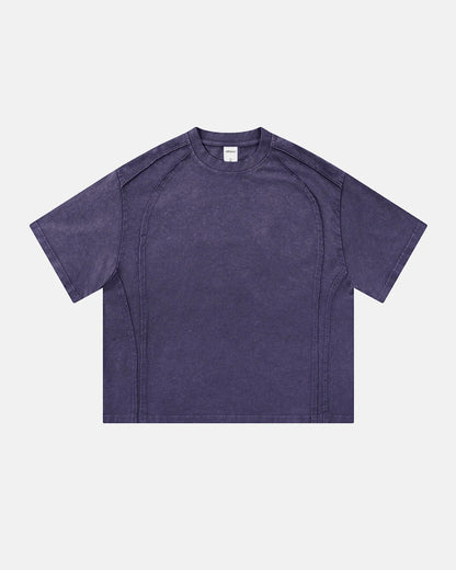 Acid Wash Boxy Fit Tshirts | LCDEGO Streetwear