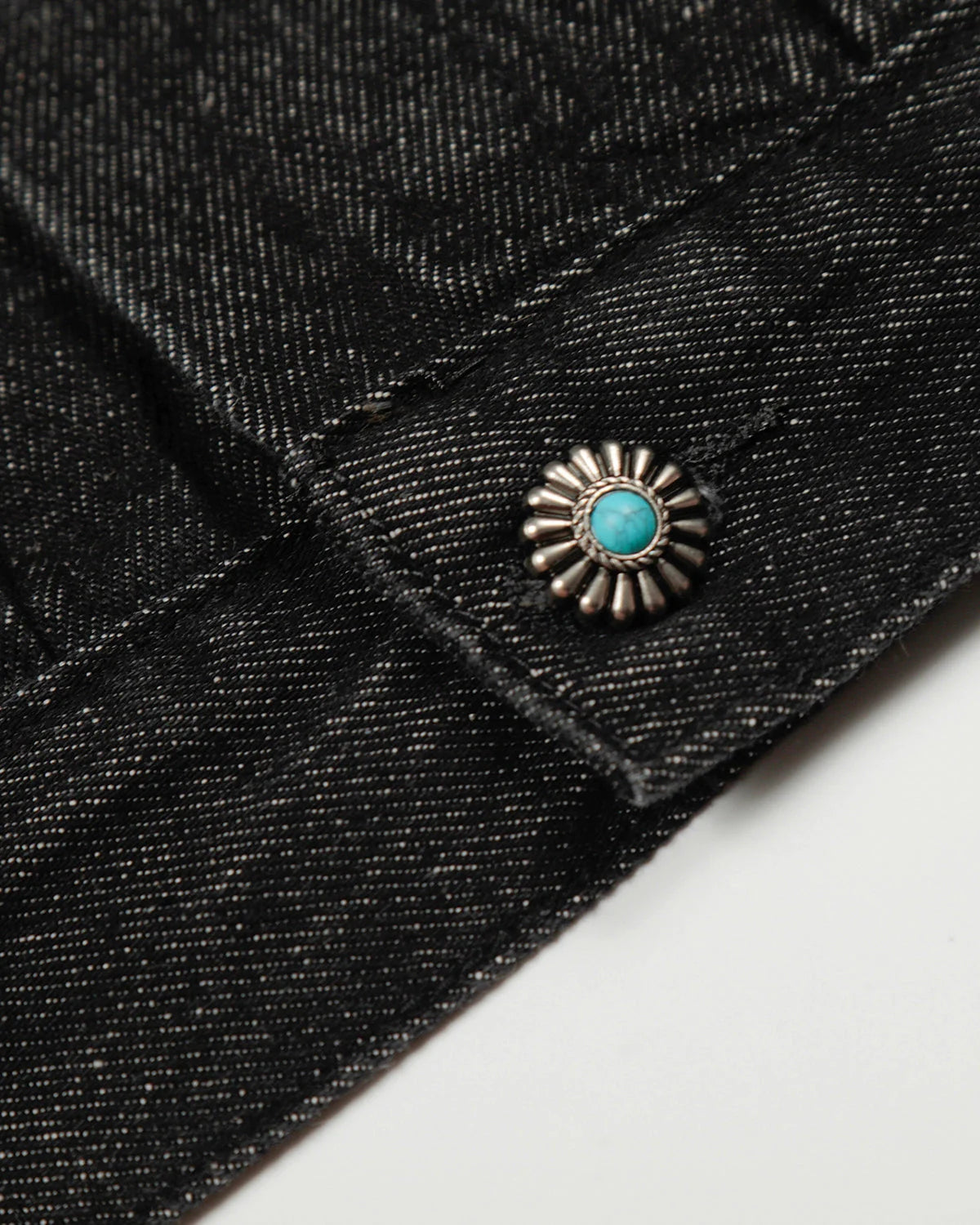 Raw Clasp Denim Jacket | LCDEGO Streetwear