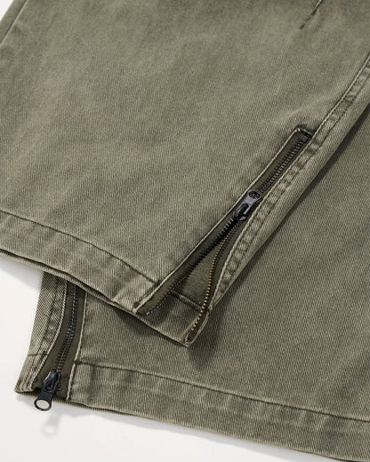 Retro Acid Wash Baggy Cargo Pants | LCDEGO Streetwear