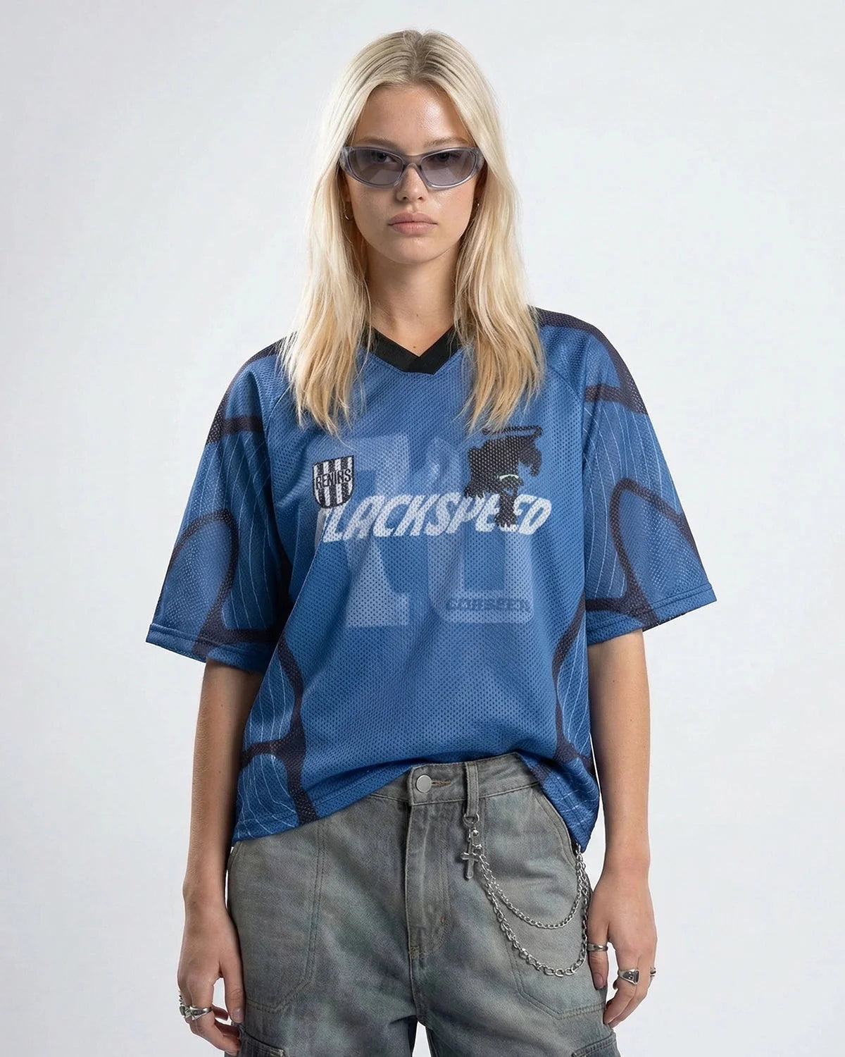 Athletic Panel Mesh Jersey | LCDEGO Streetwear