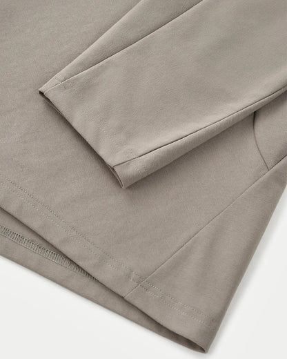Stitching Oversized Long Sleeve Tees | LCDEGO Streetwear