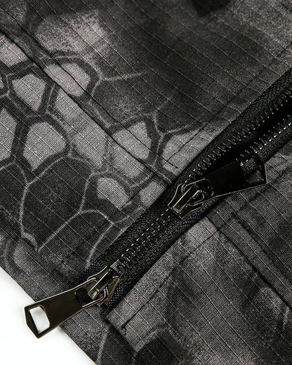Snake Pattern Camouflage Jackets | LCDEGO Streetwear
