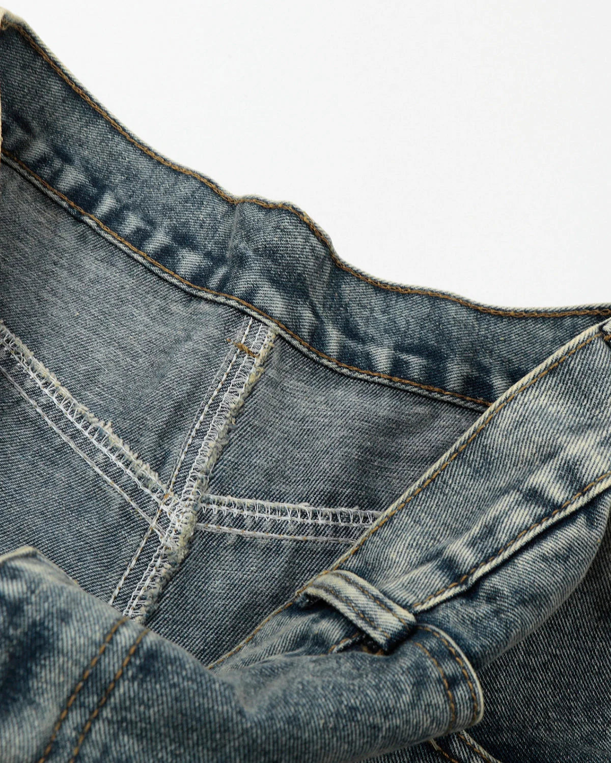 Floral Embroidered Long Baggy Jorts | LCDEGO Streetwear