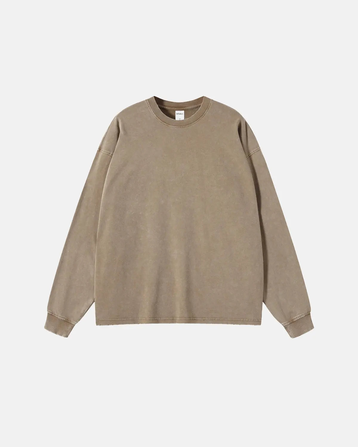 Acid Wash Batik Long Sleeve T-shirts | LCDEGO Streetwear