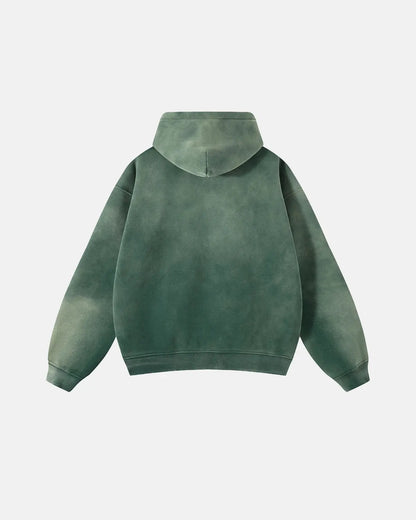 Distressed Monkey Wash Hoodies